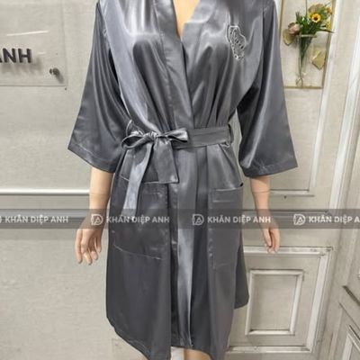 Áo choàng vải lụa chun